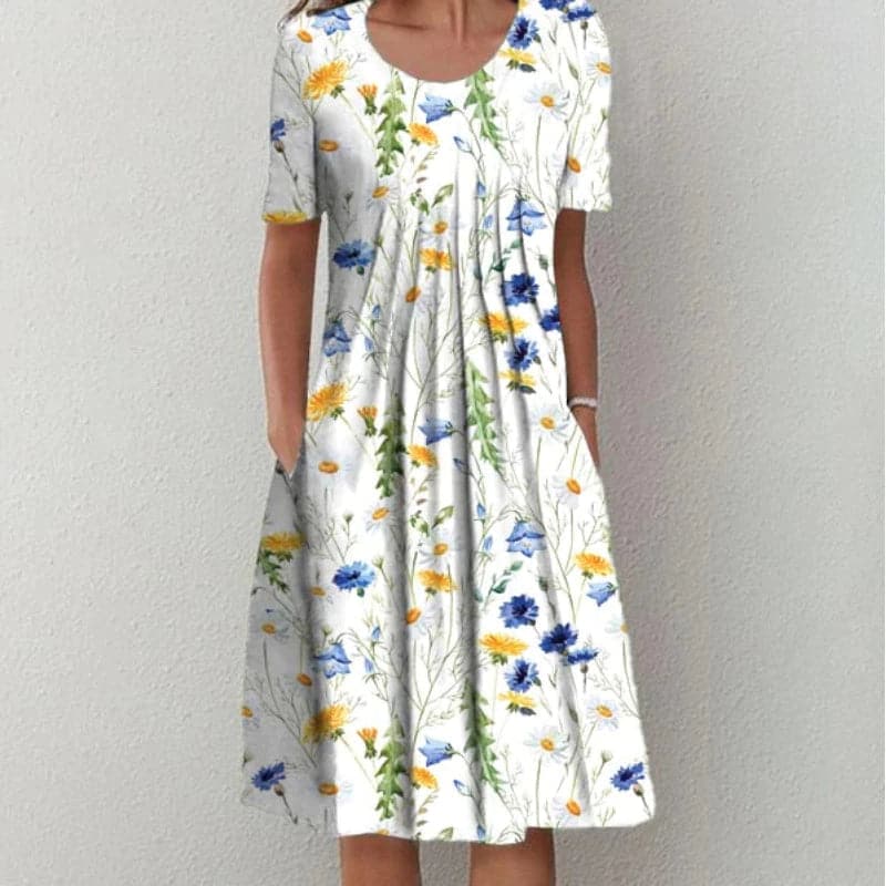 Emma - Robe en coton de haute qualité dans de belles couleurs