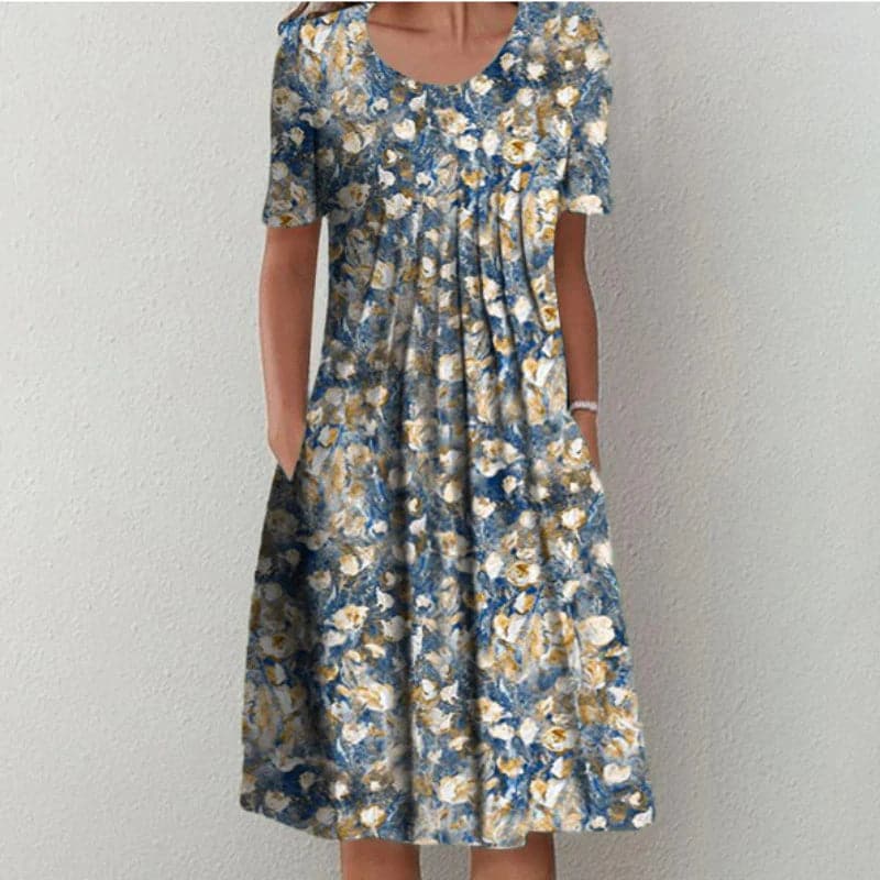 Emma - Robe en coton de haute qualité dans de belles couleurs